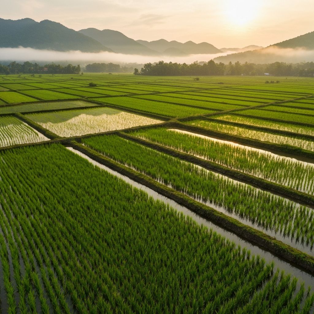 Cánh đồng lúa Lúa Farm